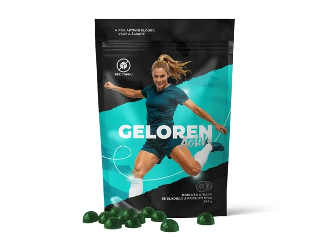 Geloren Active 342g/90tbl - Kiwi