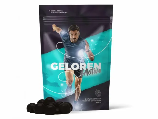 Geloren Active ostružina kloubní výživa 400 g 90 želé