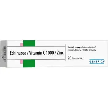 Generica Echinacea/Vitamin C 1000/Zinc eff. tbl. 20