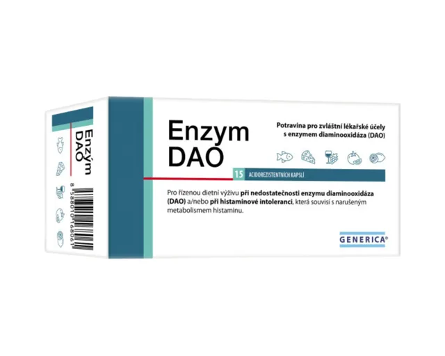 GENERICA Enzym DAO 15 kapslí