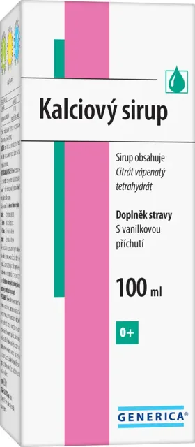 Generica Kalciový sirup 100 ml