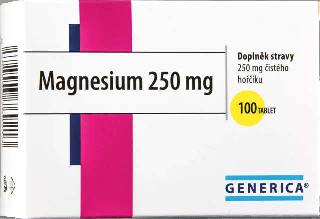 Generica Magnesium 250 mg tbl. 100