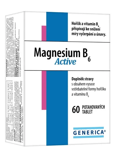 Generica Magnesium B6 Active 60 tablet