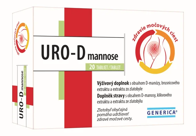 Generica URO-D mannose tbl.20