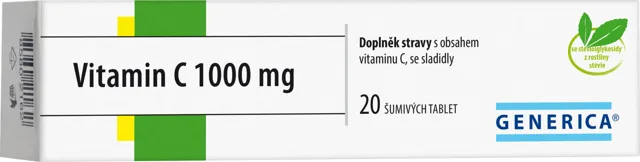 Generica Vitamin C 1000 mg 20 tablet