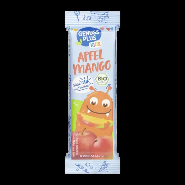 GENUSS PLUS BIO ovocná tyčinka Mix ovoce 25 g