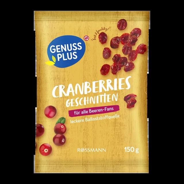 GENUSS PLUS Brusinky  150 g