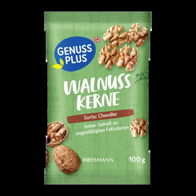 GENUSS PLUS Jádra vlašských ořechů 100 g