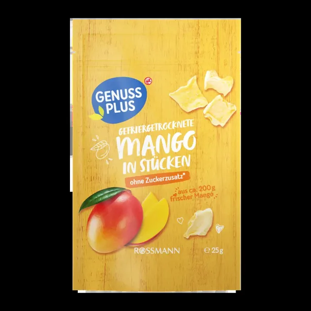 GENUSS PLUS Lyofilizované mango kousky
