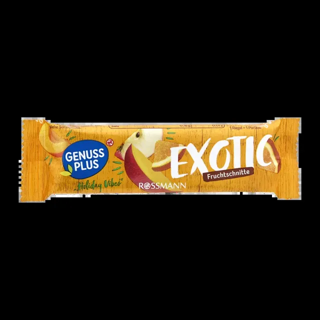 GENUSS PLUS Ovocná tyčinka Exotic 40 g