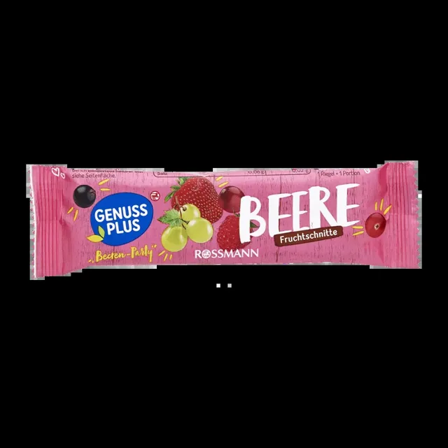 GENUSS PLUS Ovocná tyčinka Lesní ovoce 40 g