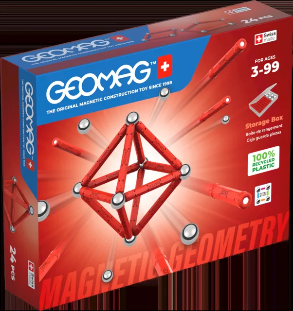 Geomag Magnetická stavebnice Geometry 24 dílků