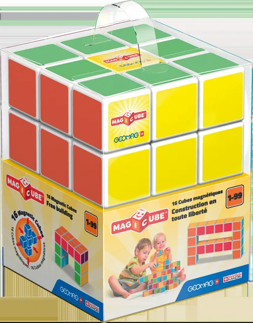 Geomag Magnetická stavebnice Magicube Art 16 dílků