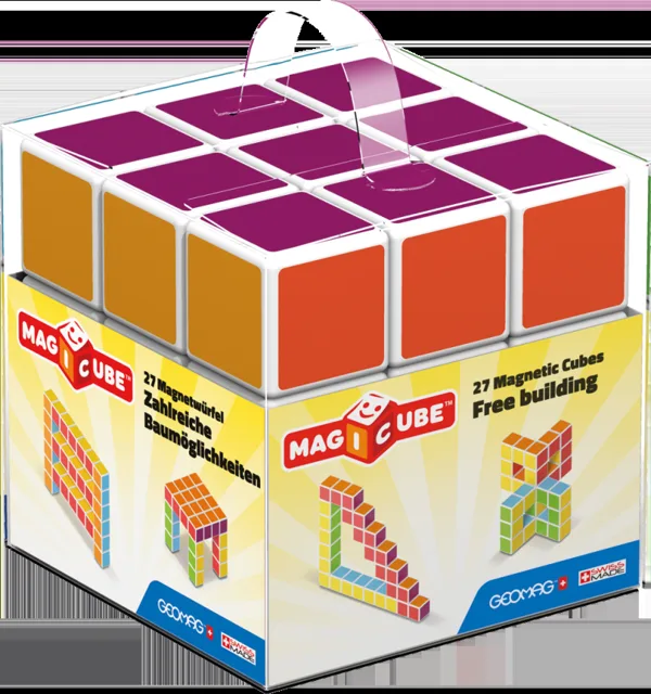 Geomag Magnetická stavebnice Magicube Art 27 dílků