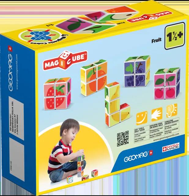 Geomag Magnetická stavebnice Magicube Ovoce