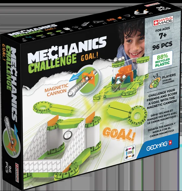 Geomag Magnetická stavebnice Mechanics Challenge 96 dílků