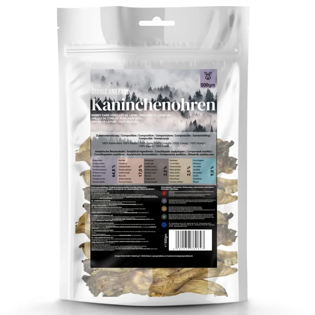 George & Bobs králičí uši - 500 g