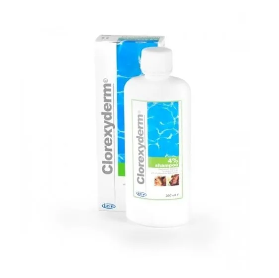 GEULINICX Clorexyderm šampon 4% 250 ml koncentrovaný šampon pro psy a kočky