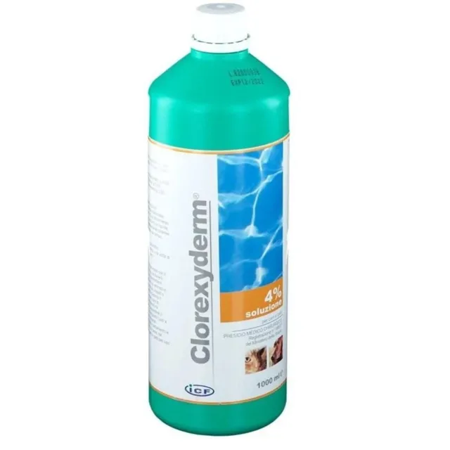 GEULINICX Clorexyderm Solution 4% 1l dezinfekční roztok pro psy a kočky