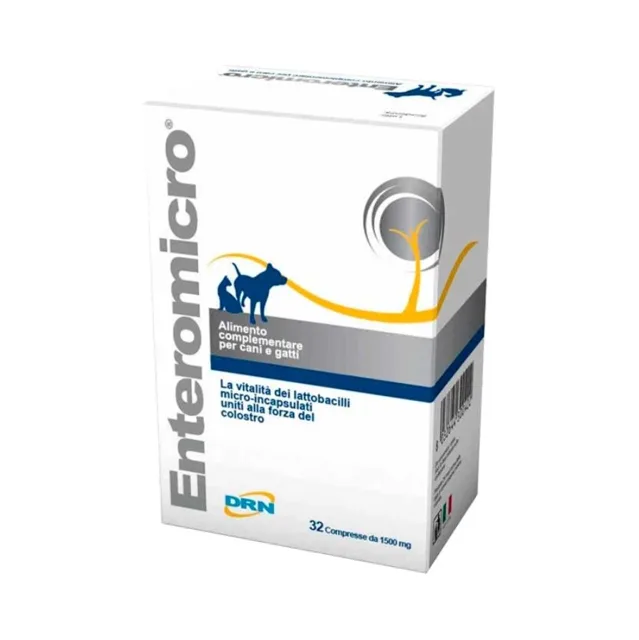 GEULINICX Enteromicro Complex 32 tablet pro regulaci střevní flóry pro psy a kočky
