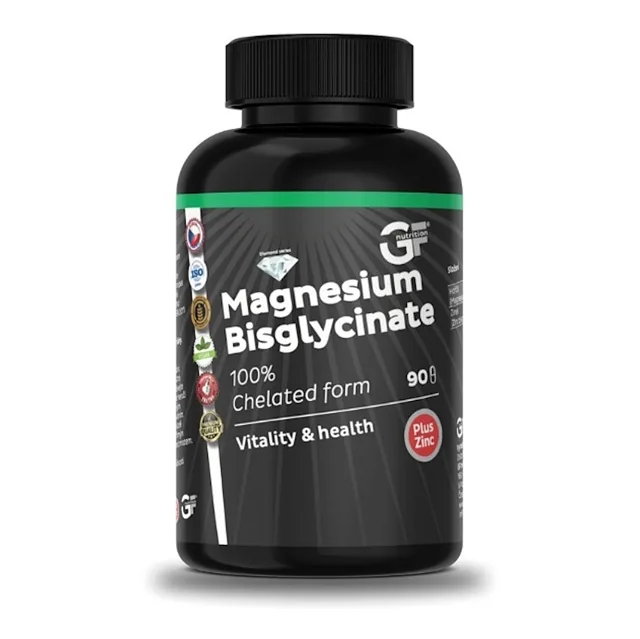 GF NUTRITION Magnesium bisglycinate + zinek 90 kapslí