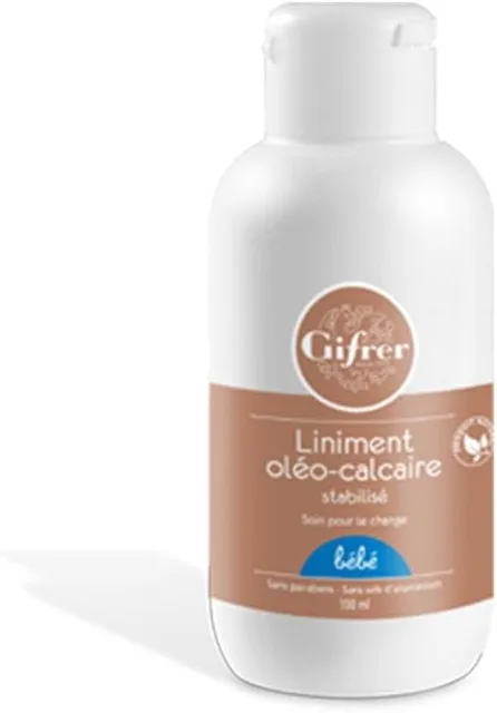 Gifrer Oil- Liniment 100ml  oleo-vápencová mast  ideální pro přebalování miminek.