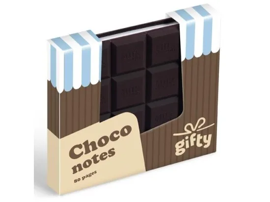 Gifty Choco notes čokoláda 90 x 90 mm