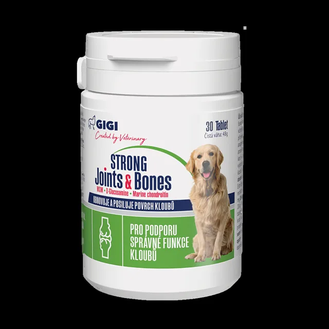 GIGI Strong joints&bones kloubní přípravek pro psy 30 tablet
