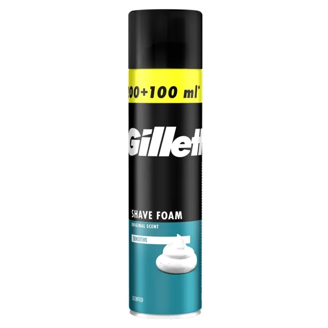 GILLETTE Classic Sensitive Pěna na holení 300 ml