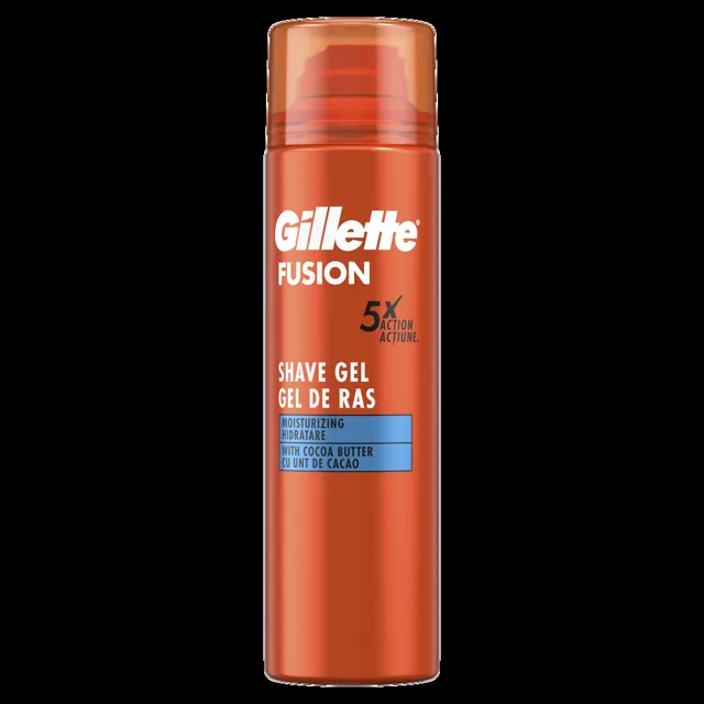 GILLETTE Fusion5 Hydratační pánský gel na holení 200 ml