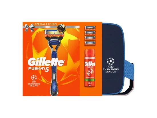 Gillette Fusion5 UEFA Champions League Special Edition s holicím strojkem