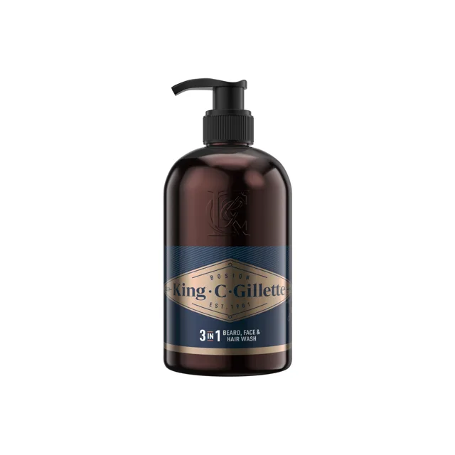 Gillette King C. Gillette šampon na vousy 350 ml