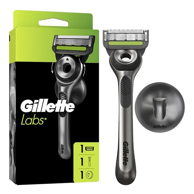 GILLETTE Labs holící strojek + náhradní hlavice 1 ks