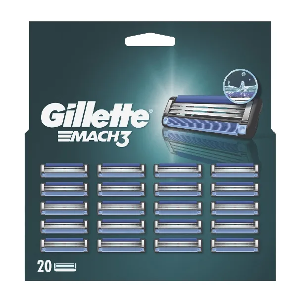 Gillette Náhradní hlavice Gillette Mach3 20 ks