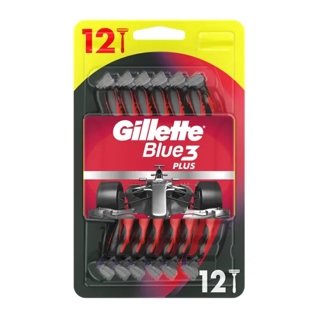 Gillette Pánská holítka Blue3 Plus Comfort 12 ks