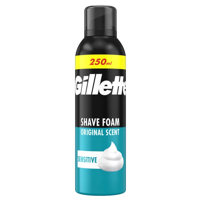 Gillette Pěna na holení Original Scent Sensitive Shave Foam 250 ml