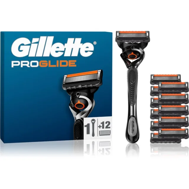 Gillette ProGlide holicí strojek + náhradní břity 13 ks