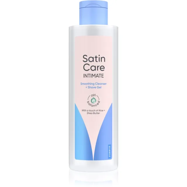 Gillette Satin Care Intimate mycí a holicí gel 2 v 1 190 ml