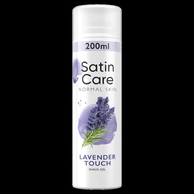 GILLETTE Satin Care Lavender Touch Gel na holení 200 ml