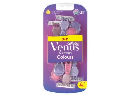 Gillette Venus Comfort Colours holítka 4 ks