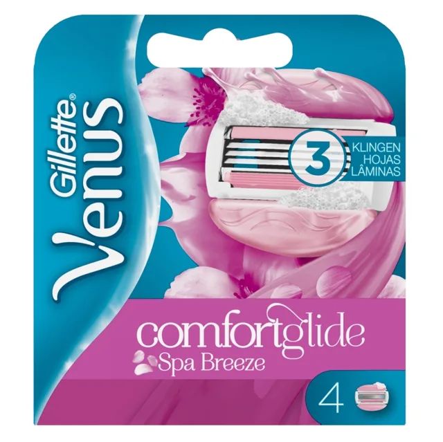 GILLETTE Venus Comfortglide náhradní hlavice 4 ks
