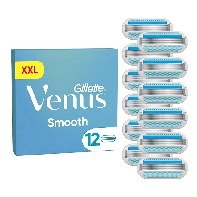 GILLETTE Venus Smooth Náhradní hlavice 12 kusů