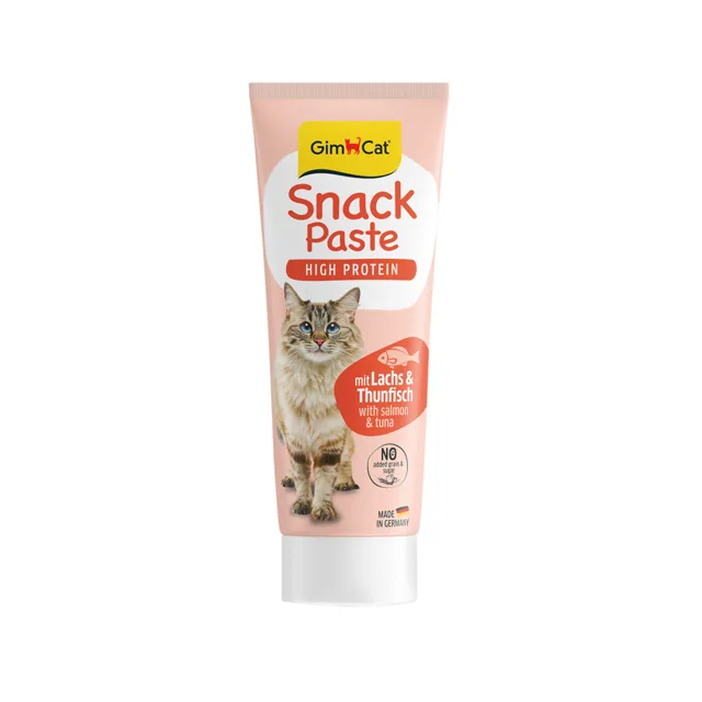 GimCat High Protein snackpasta 75 g - losos a tuňák