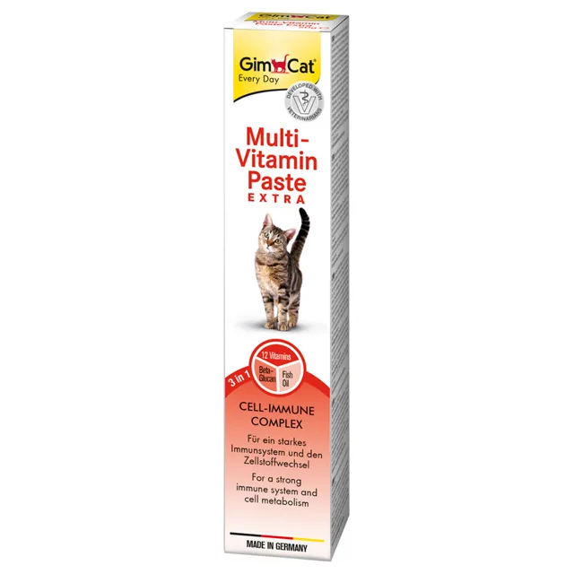 GimCat Multi-Vitamin Extra pasta - 3 x 200 g