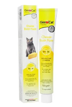 Gimcat pasta sýrová s biotinem 100g