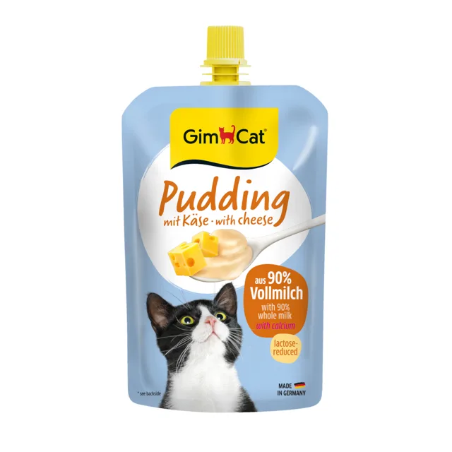 GimCat pudink pro kočky - se sýrem (100 g)