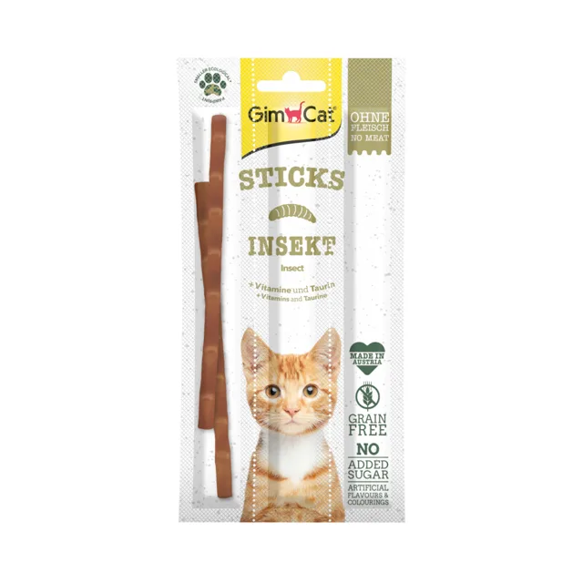 GimCat Sticks Insect - výhodné balení: 6 x 3 kusy