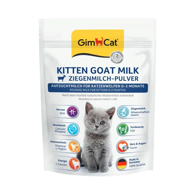 GimCat sušené kozí mléko pro koťata - 200 g