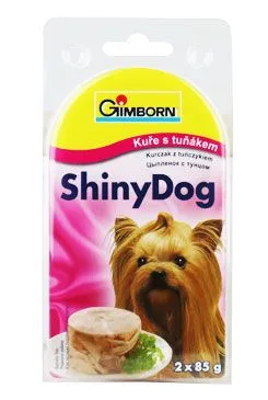 Gimdog Konz. Shinydog Tuňák/kuře 2x85g