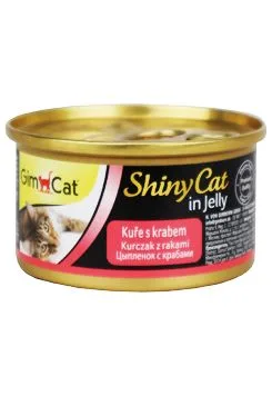 Gimpet Kočka Konz. Shinycat Kuře Krab 70g